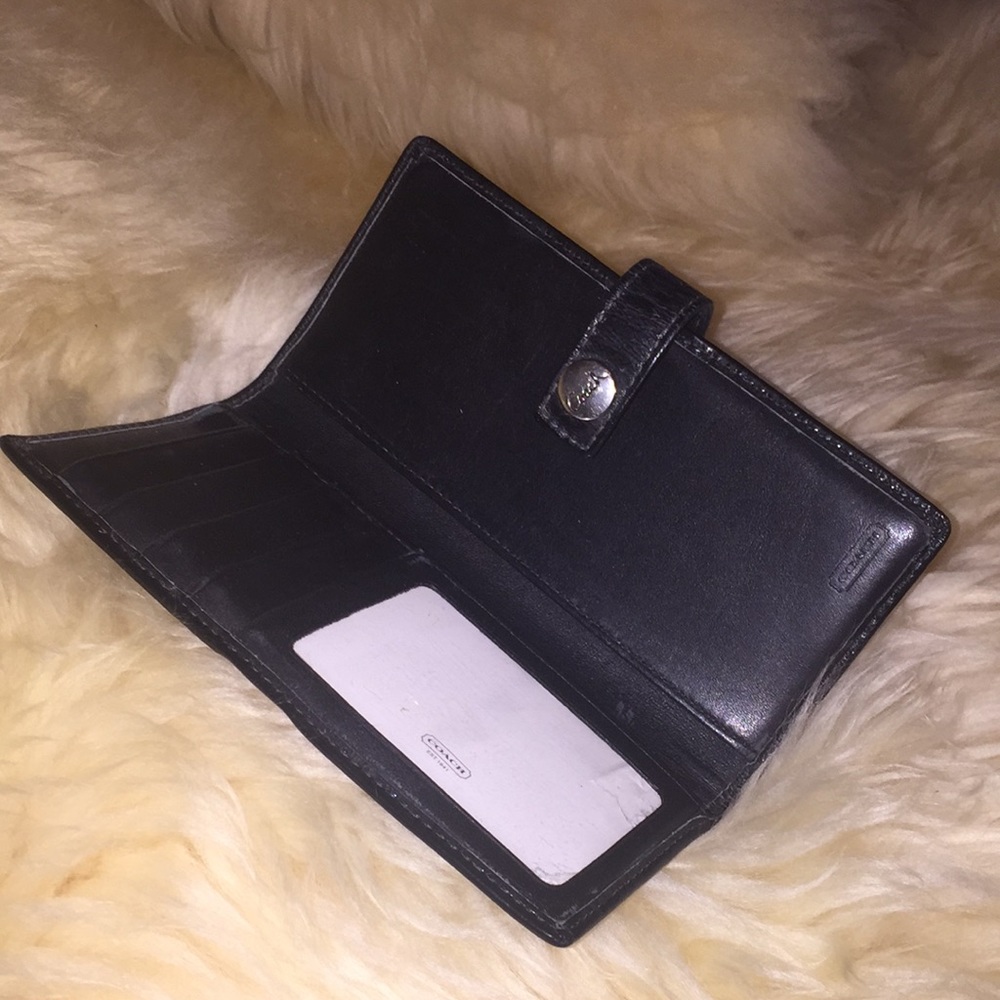 Coach Patient Leather Case